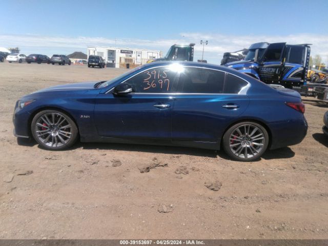 JN1FV7AR3KM800694 Infiniti Q50 3.0t Red Sport 400