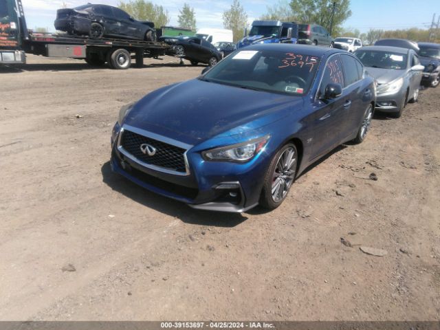 JN1FV7AR3KM800694 Infiniti Q50 3.0t Red Sport 400