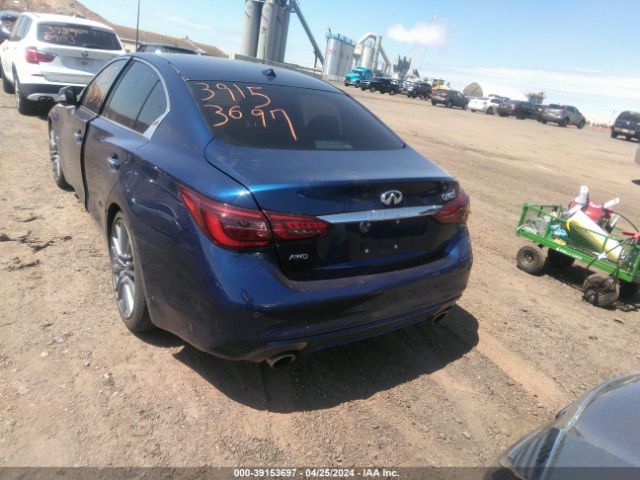 JN1FV7AR3KM800694 Infiniti Q50 3.0t Red Sport 400