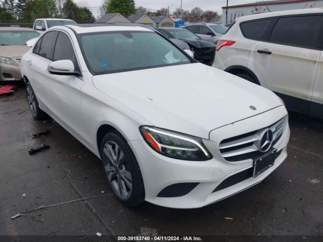 Auction sale of the 2020 Mercedes-benz C 300 4matic, vin: WDDWF8EB4LR526686, lot number: 39153740