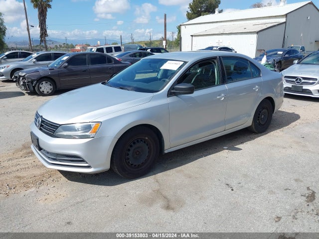 Volkswagen Jetta 2.0l S 2015 3VW2K7AJ0FM257388 Image 2