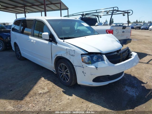 Auction sale of the 2016 Dodge Grand Caravan Se Plus, vin: 2C4RDGBG1GR341437, lot number: 39153870