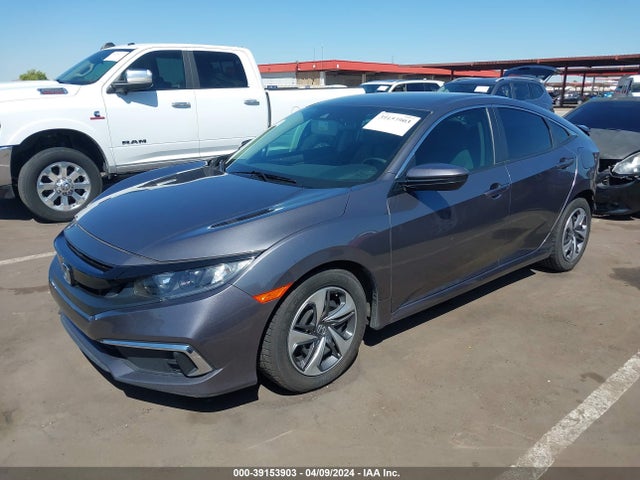 Honda Civic Lx 2019 2HGFC2F64KH595959 Image 2