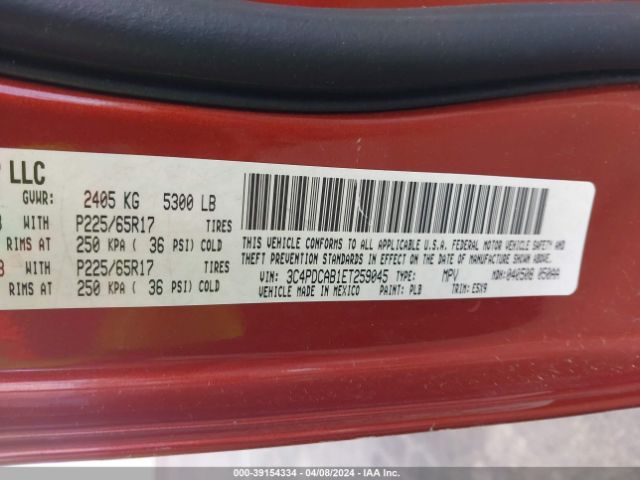 3C4PDCAB1ET259045 Dodge Journey American Value Pkg