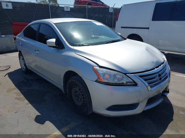 Nissan SENTRA S 2014 3N1AB7AP5EY277035 головне зображення