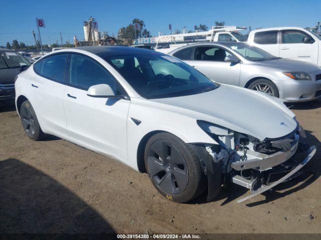 Продаж на аукціоні авто 2022 Tesla Model 3 Long Range Dual Motor All-wheel Drive, vin: 5YJ3E1EB5NF341093, номер лоту: 39154380