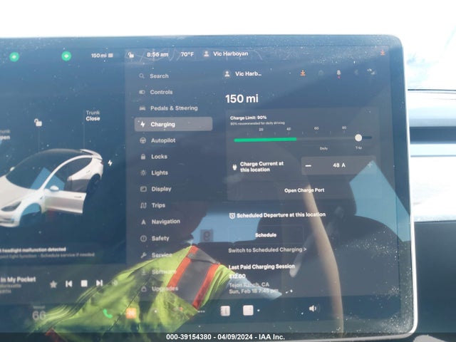 Tesla Model 3 Long Range Dual Motor All-wheel Drive 2022 5YJ3E1EB5NF341093 Image 17