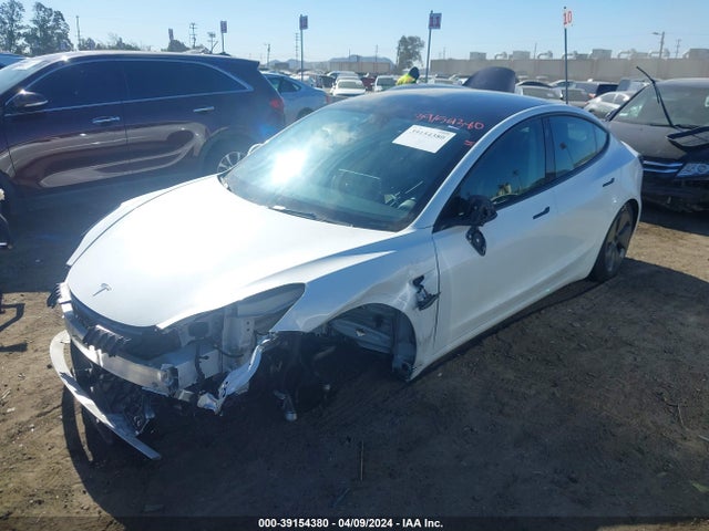 Tesla Model 3 Long Range Dual Motor All-wheel Drive 2022 5YJ3E1EB5NF341093 Image 2