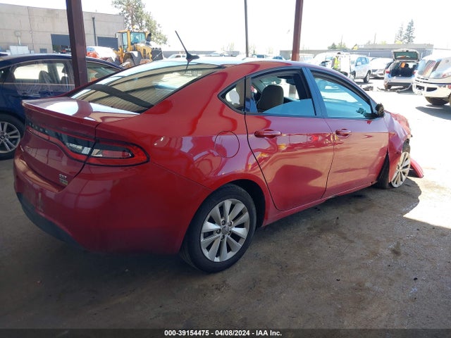 Dodge DART SXT 2014 1C3CDFBA3ED819616 Image 4