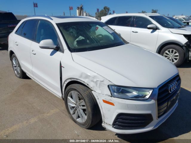 Продаж на аукціоні авто 2018 Audi Q3 2.0t Premium/2.0t Sport Premium, vin: WA1BCCFS3JR022589, номер лоту: 39154617