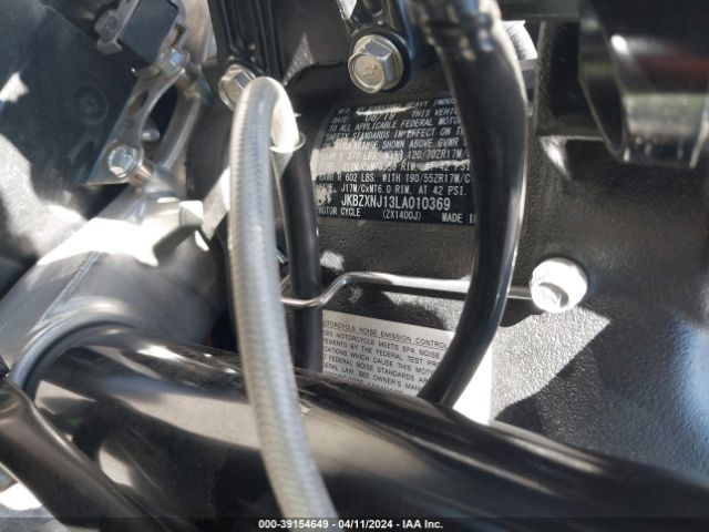 2020 KAWASAKI ZX1400 JKBZXNJ13LA010369 Photo 9