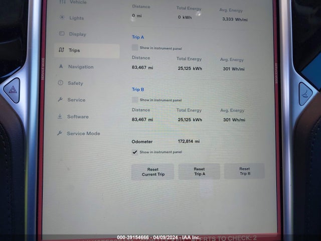 Tesla Model S 60/70/85 2015 5YJSA1H12FF096474 Image 7