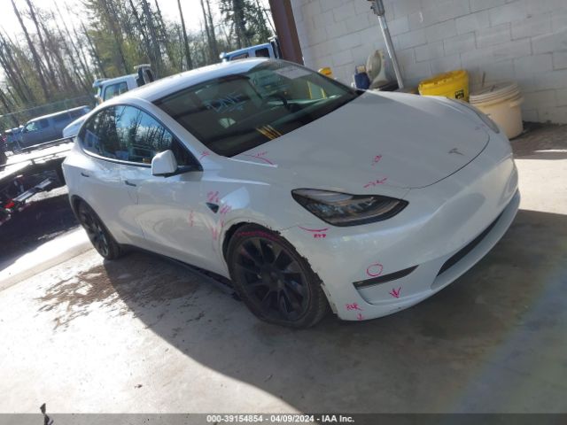 Продаж на аукціоні авто 2022 Tesla Model Y Long Range Dual Motor All-wheel Drive, vin: 7SAYGDEE7NF438228, номер лоту: 39154854