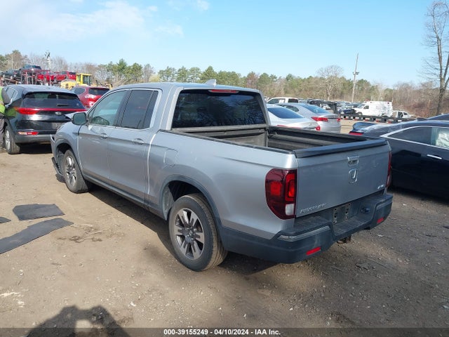 Honda Ridgeline Rtl 2017 5FPYK3F57HB017867 Image 3