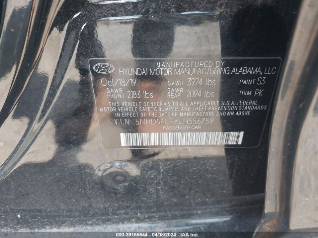 5NPD84LFXLH556759 Hyundai Elantra Value Edition