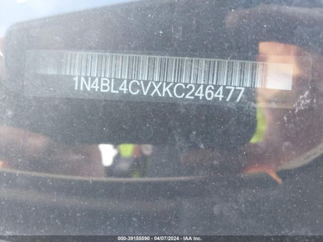 1N4BL4CVXKC246477 Nissan Altima 2.5 Sr