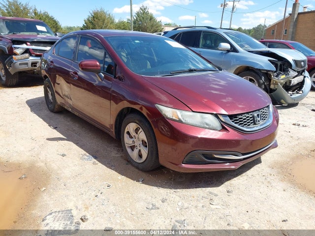 Honda Civic Lx 2014 19XFB2F5XEE061762 главное изображение