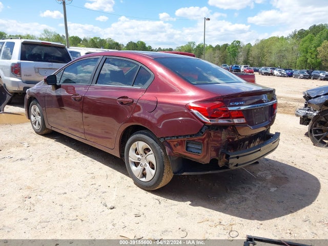Honda Civic Lx 2014 19XFB2F5XEE061762 Image 3