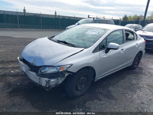 Honda Civic Lx 2014 19XFB2E54EE026779 Image 2