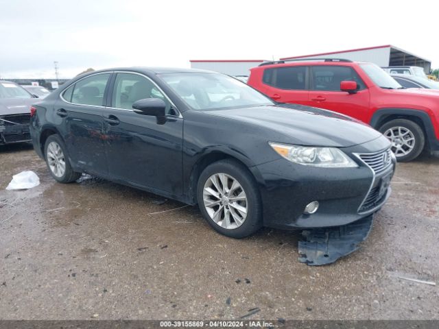 Продажа на аукционе авто 2014 Lexus Es 300h, vin: JTHBW1GG5E2072046, номер лота: 39155869