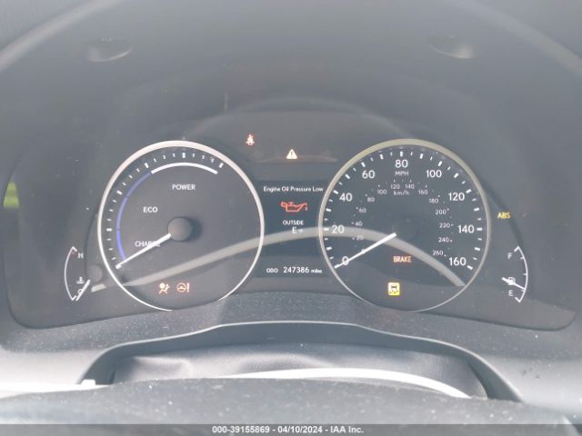 JTHBW1GG5E2072046 Lexus ES 300H