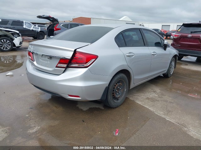 Honda Civic Lx 2014 19XFB2F53EE076796 Image 4