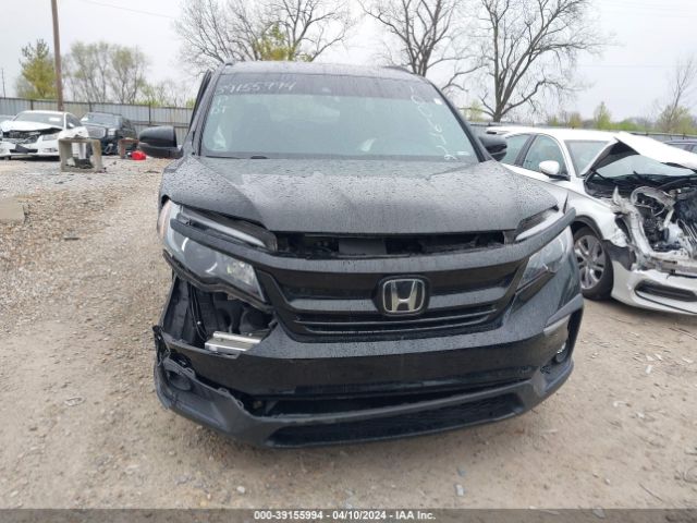 5FNYF6H35NB100672 Honda Pilot Awd Sport