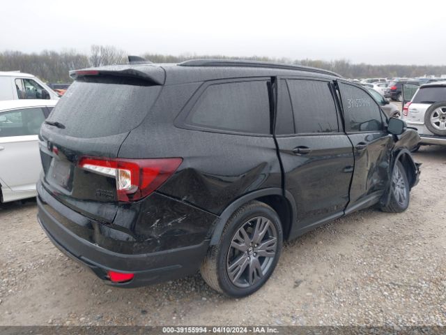 5FNYF6H35NB100672 Honda Pilot Awd Sport