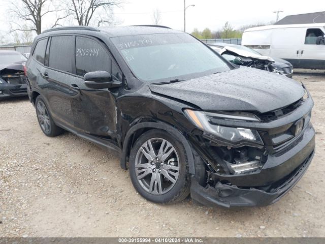 5FNYF6H35NB100672 Honda Pilot Awd Sport