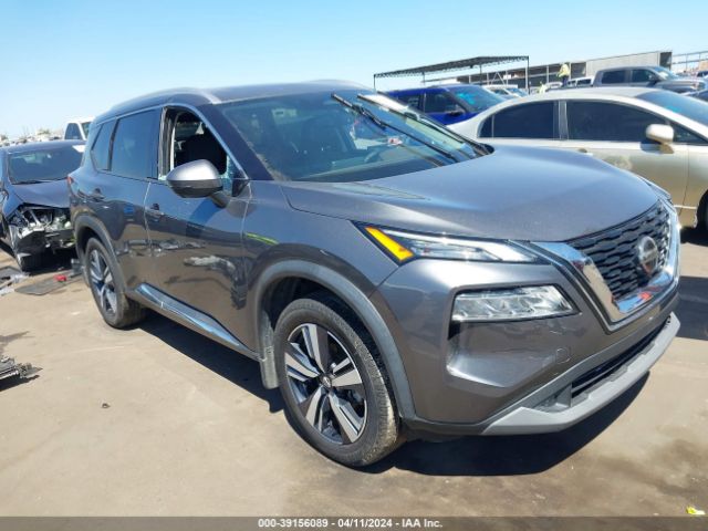 Auction sale of the 2021 Nissan Rogue Sl Fwd, vin: 5N1AT3CA2MC712642, lot number: 39156089