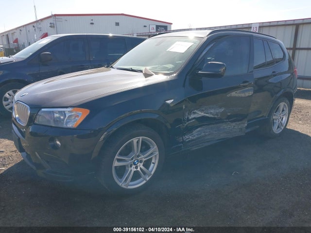 BMW X3 Xdrive28i 2014 5UXWX9C51E0D30952 Image 2