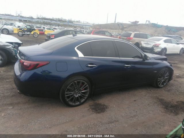 JN1FV7AR2JM481657 Infiniti Q50 3.0t Red Sport 400