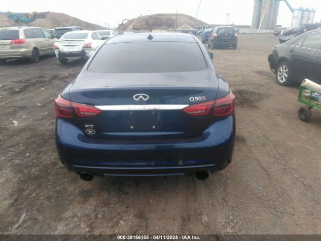 JN1FV7AR2JM481657 Infiniti Q50 3.0t Red Sport 400
