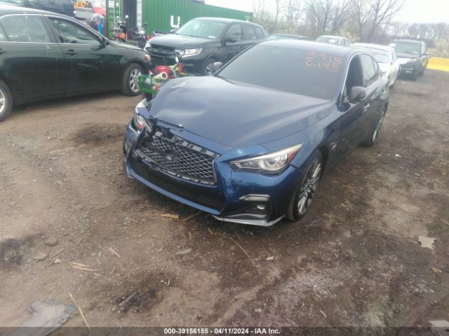 JN1FV7AR2JM481657 Infiniti Q50 3.0t Red Sport 400
