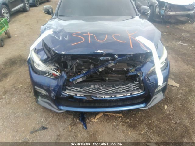 JN1FV7AR2JM481657 Infiniti Q50 3.0t Red Sport 400