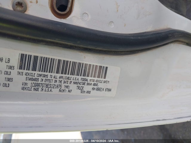 RAM 1500 Slt 2014 1C6RR7GT8ES121075 Image 9