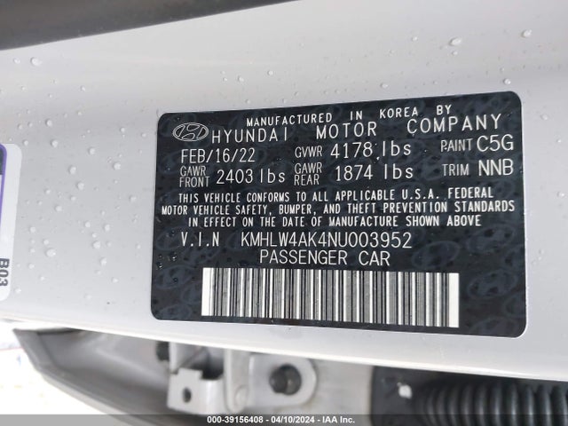 Hyundai ELANTRA N 2022 KMHLW4AK4NU003952 Image 9