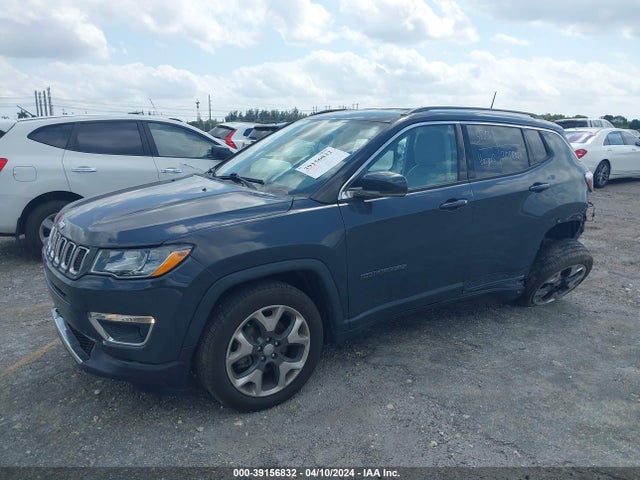 3C4NJCCB7JT369153 Jeep Compass Limited Fwd