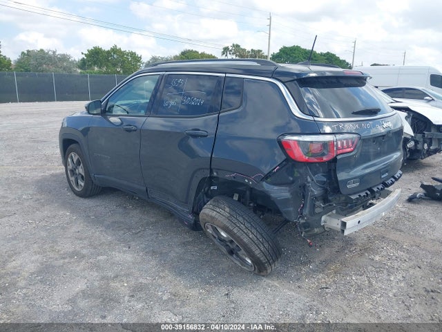 3C4NJCCB7JT369153 Jeep Compass Limited Fwd