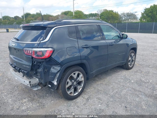 3C4NJCCB7JT369153 Jeep Compass Limited Fwd