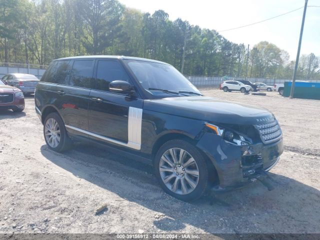 Auction sale of the 2017 Land Rover Range Rover 5.0l V8 Supercharged, vin: SALGS2FE8HA320835, lot number: 39156912