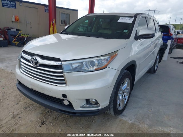 Toyota Highlander Limited V6 2014 5TDDKRFH2ES042915 Image 2