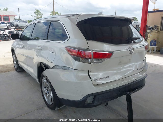 Toyota Highlander Limited V6 2014 5TDDKRFH2ES042915 Image 3