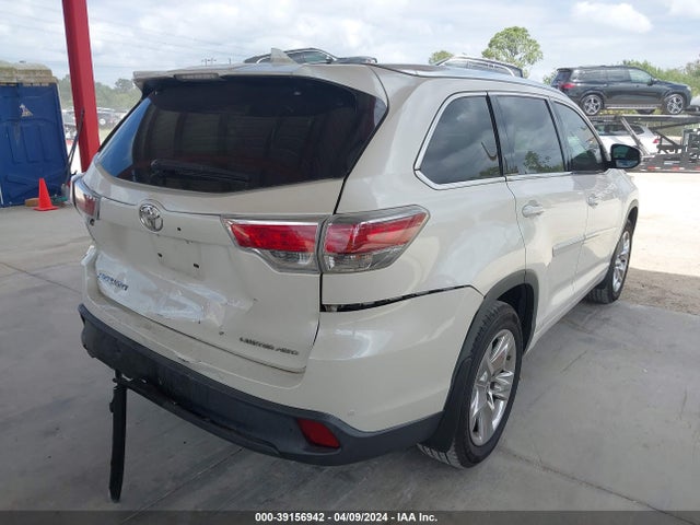 Toyota Highlander Limited V6 2014 5TDDKRFH2ES042915 Image 4
