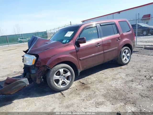 Honda Pilot Ex-l 2014 5FNYF4H5XEB028261 Image 2