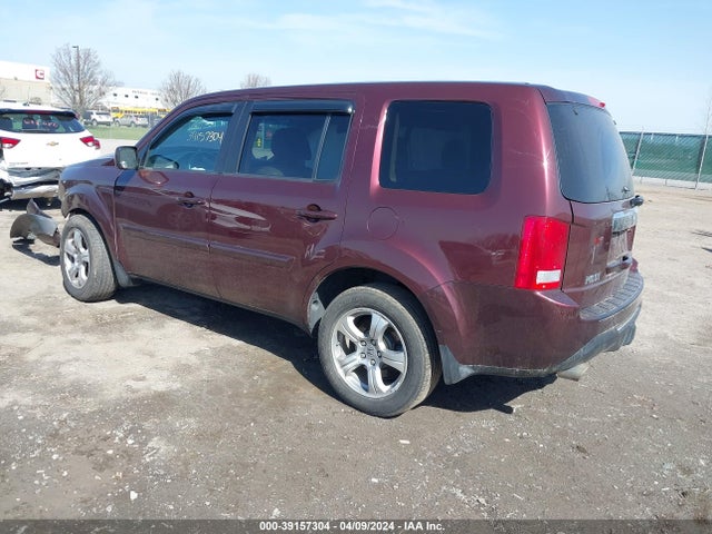 Honda Pilot Ex-l 2014 5FNYF4H5XEB028261 Image 3