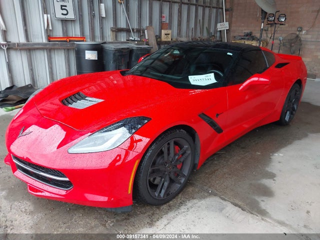 Chevrolet Corvette Stingray Z51 2014 1G1YH2D74E5113578 Image 2