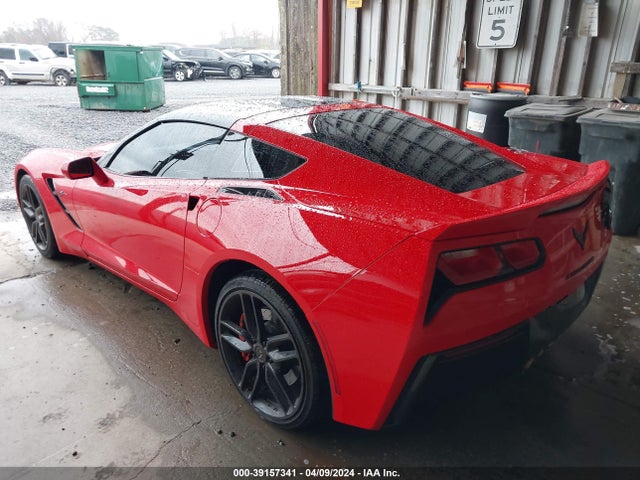 Chevrolet Corvette Stingray Z51 2014 1G1YH2D74E5113578 Image 3