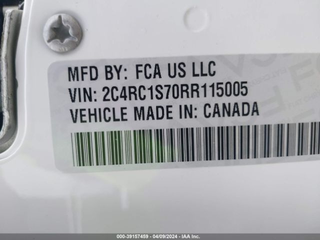 2C4RC1S70RR115005 Chrysler Pacifica Hybrid Select