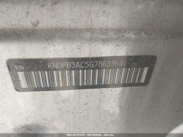 KIA Sportage Lx 2016 KNDPB3AC5G7863364 Image 9
